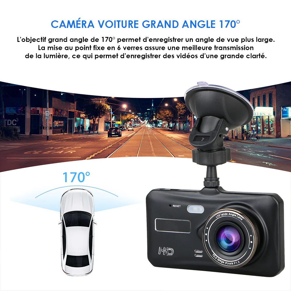 HD Car Dash Cam With Touch Screen