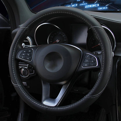 Steering wheel cover