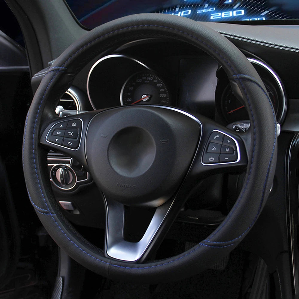 Steering wheel cover